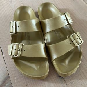 Birkenstock Arizona EVA size 38 like new purchased at Anthropologie